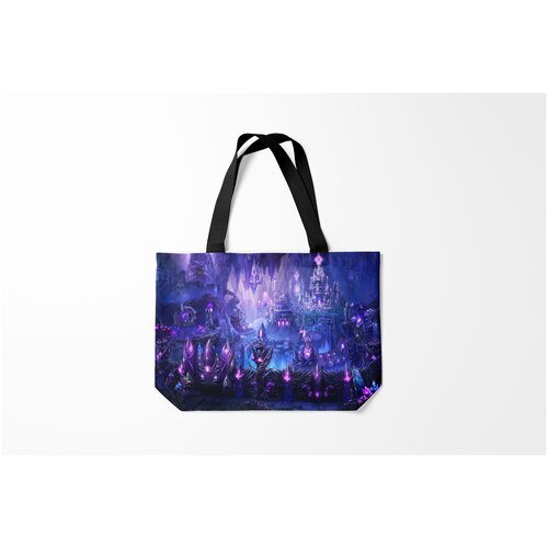 фото Сумка-шоппер / 46х35 см / геймерам / heroes burnettie