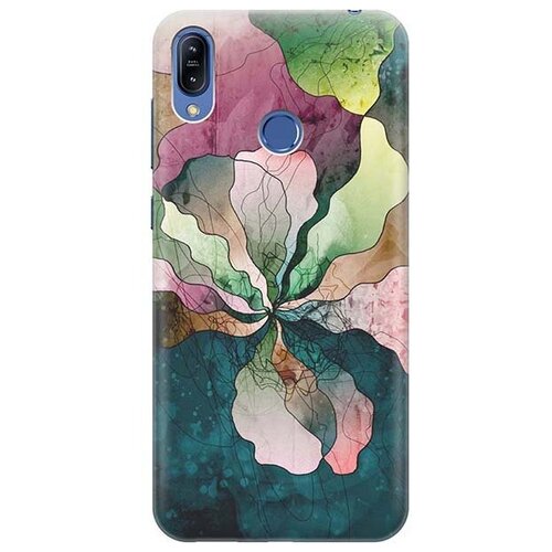 фото Ультратонкий силиконовый чехол-накладка для asus zenfone max (m2) zb633kl с принтом "прекрасные цвета" gosso