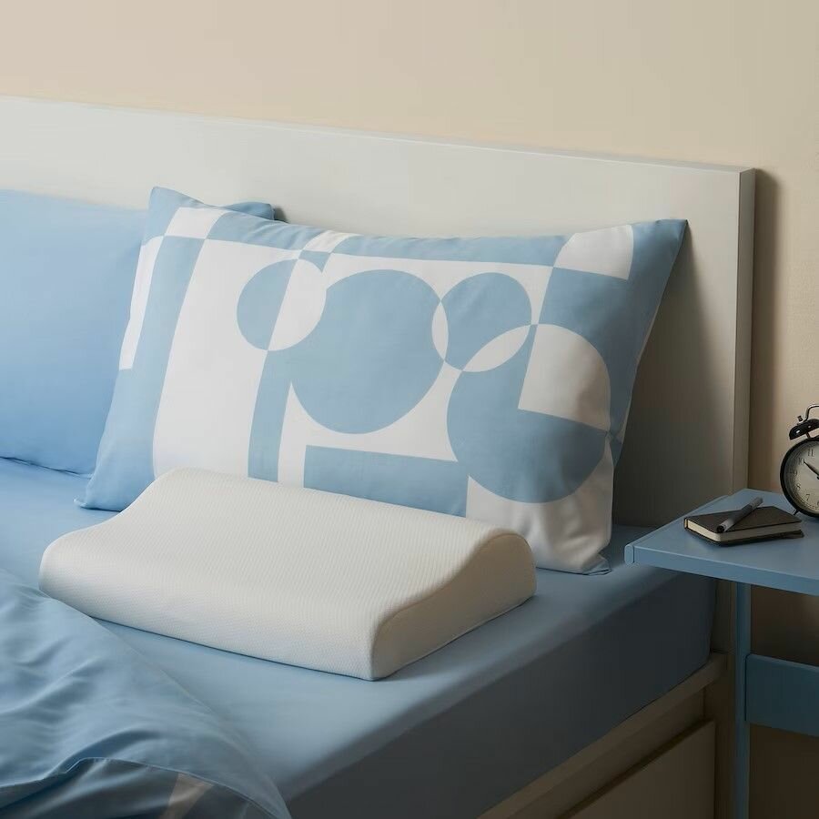 Ортопедическая анатомическая подушка для сна IKEA BRUKSVARA - фотография № 2