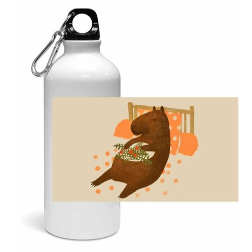 Спортивная бутылка MIGOM Капибара, Capybara - 0009