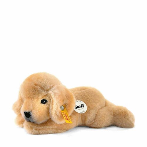 фото Мягкая игрушка steiff little friend lumpi golden retriever puppy (штайф маленький друг щенок ретривера люмпи 22 см)