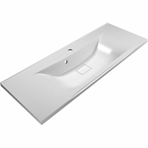 Раковина BelBagno BB1100/450-LV-MR-PR 110 см, белый раковина для ванной комнаты элегия 45