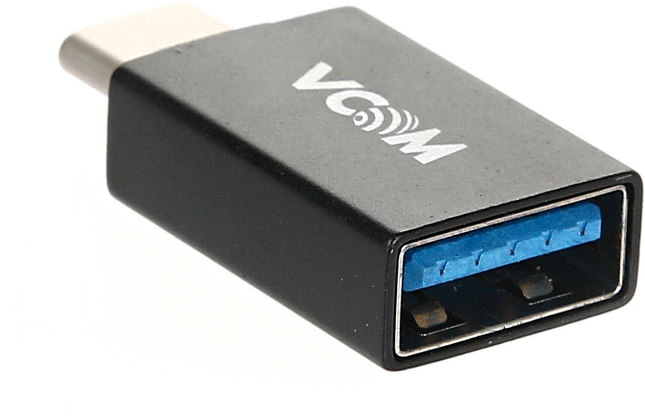 Разъем VCOM USB - USB Type-C (CA431M), черный - фотография № 11