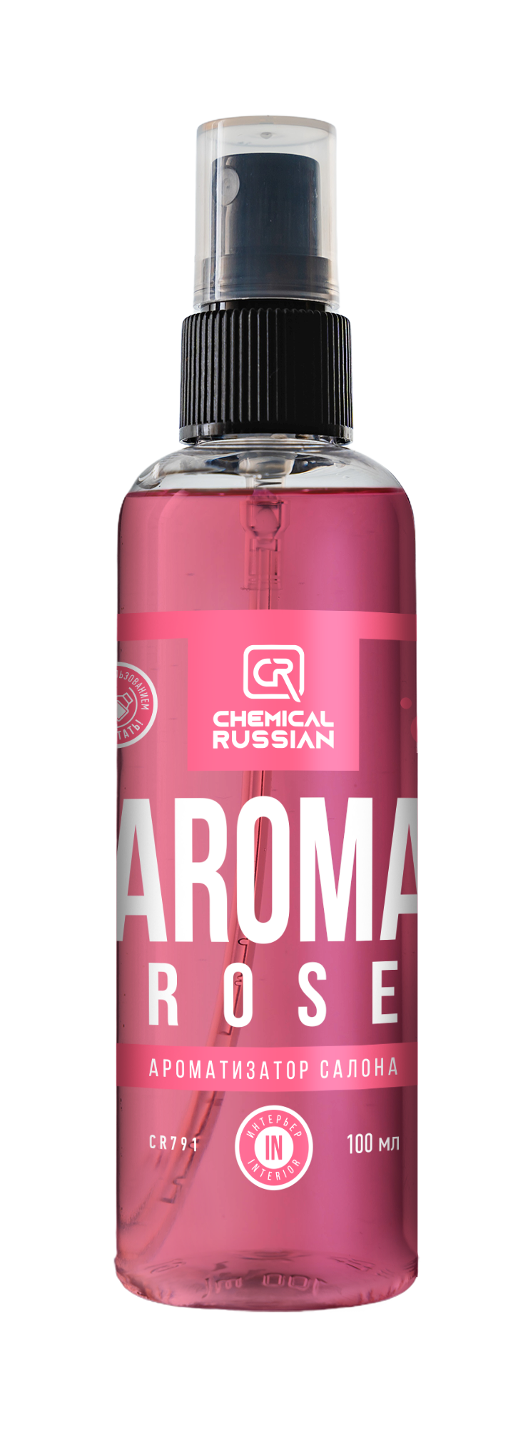 Ароматизатор для автомобиля - Aroma Rose, Chemical Russian, 100 мл