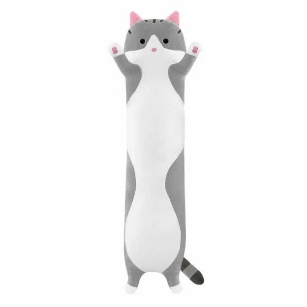 Мягкая игрушка кот-батон 70 см