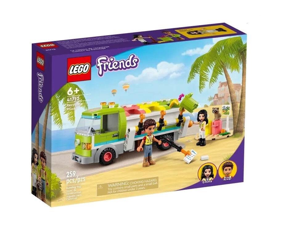 Конструктор Lego Friends Грузовик для переработки отходов - Lego [41712-L]