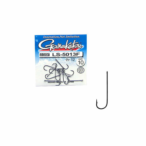 фото Крючки gamakatsu g-code ls-5013f n/l №10 (12шт)