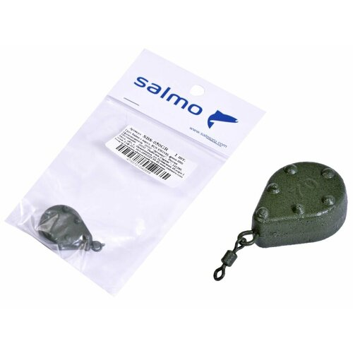 грузило salmo с вертл bun swivel green 050г Грузило Salmo с вертл. BUN SWIVEL green 050г