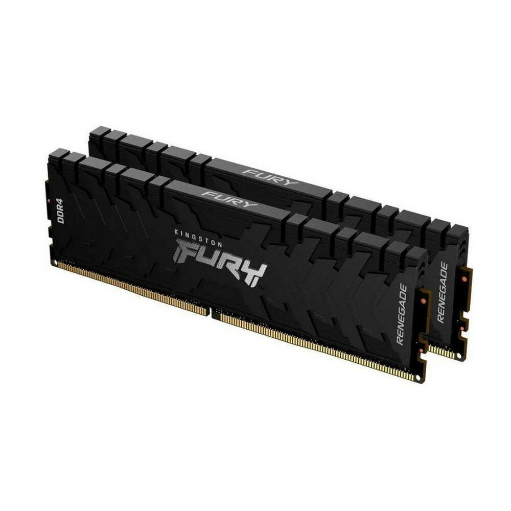 Оперативная память Kingston FURY Renegade 64 ГБ (32 ГБ x 2 ) DDR4 3200 МГц DIMM CL16 KF432C16RBK2/64