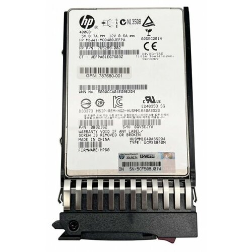 Жесткий диск HP 741140-B21 400Gb SAS 2,5 SSD