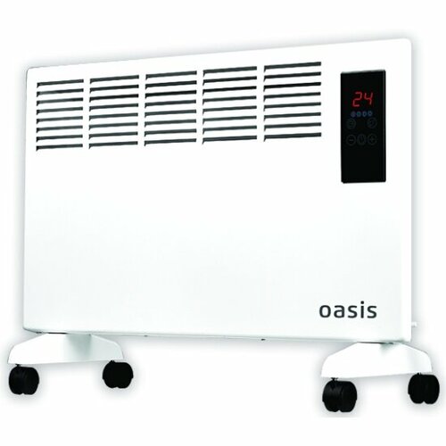 конвектор oasis dk 15 1500 вт электронный термостат дисплей пульт белый Конвектор Oasis DK-15 (D)