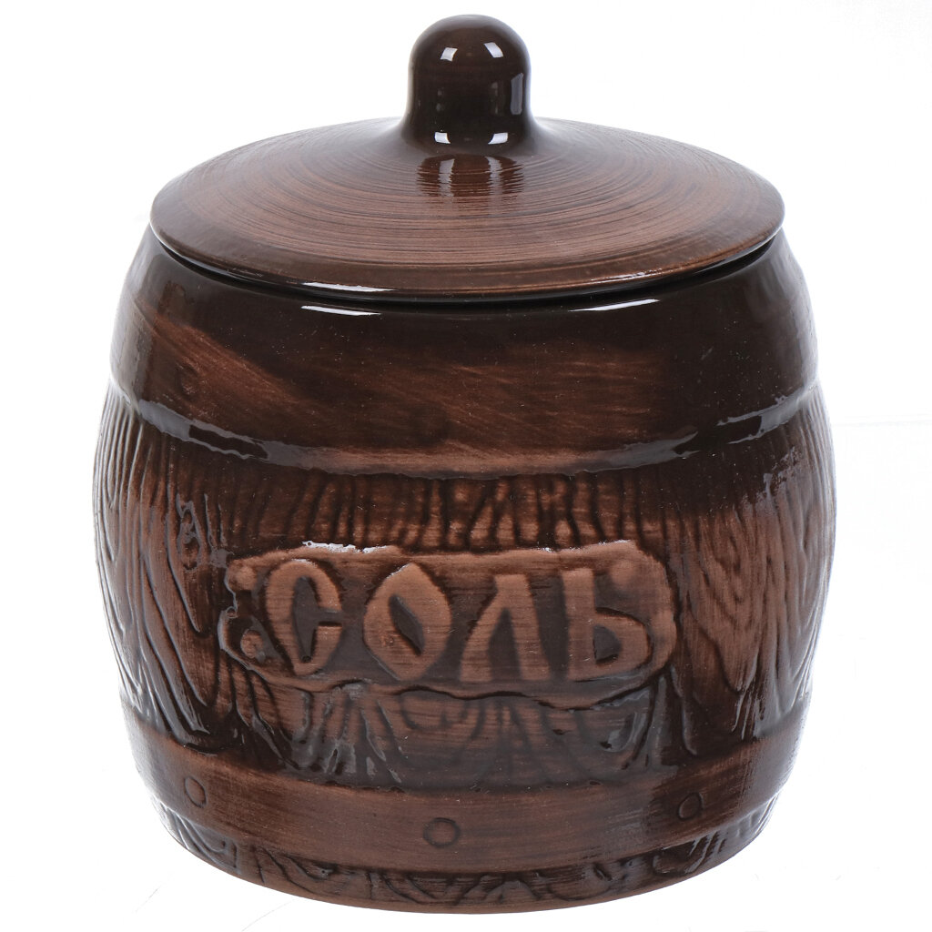 Солонка керам, 1200 мл, Борис керамика, Старина, СТР00000319