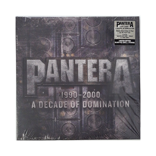 Pantera - 1990-2000: A Decade Of Domination, 2xLP, BLACK ICE LP pantera виниловая пластинка pantera 1990 2000 a decade of domination