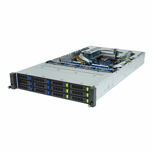 Gigabyte 2U Server GBT With 2*M128-30 (6NR282P92DR-00-1003) 6NR282P92DR-00-1003 Черный