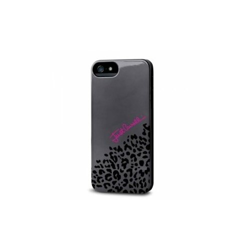 чехол для iphone 5 5s puro just cavalli shiny python розовый Чехол JUST CAVALLI для iPhone 5 Iridescent черный