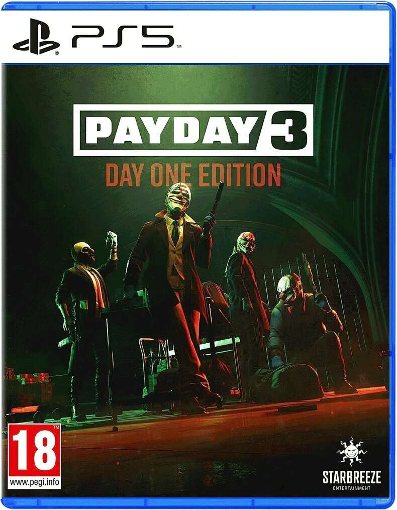 Payday 3 - Day One Edition (русские субтитры) (PS5)