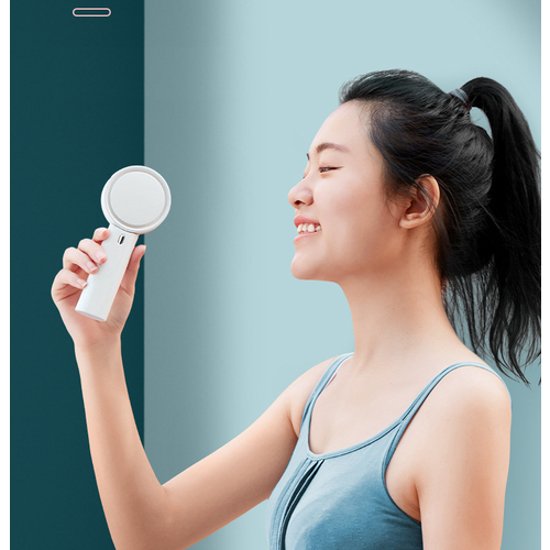 Мини-вентилятор MyPads компактный переносной мощный поток воздуха на 180 градусов для дома офиса машины малыша в детскую для транспорта в дамскую с 97200₽