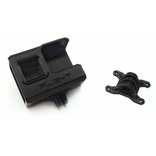 TPU кейс для камер GoPro HERO5/6/7 Чёрный iFlight + крепление для Titan XL5/DC5/SL5