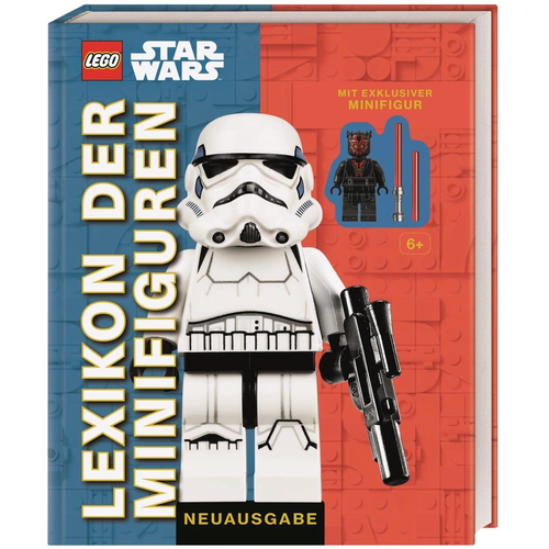 lego star wars книга идей Энциклопедия персонажей Lego Star Wars на немецком языке с мини-фигуркой Дарта Мола