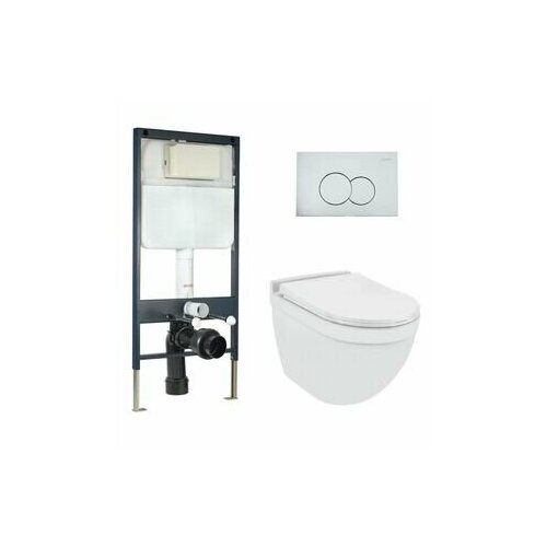 Комплект унитаз с инсталляцией Jaquar Solo JAQUAR-WC-SET-03