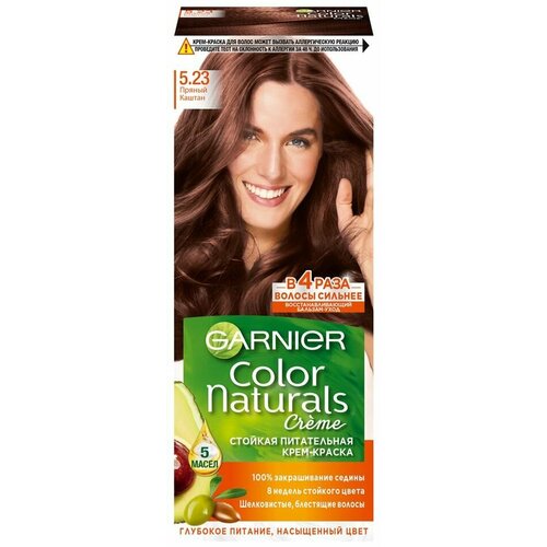 Краска для волос Garnier Color Naturals 5.23 Пряный каштан х2шт