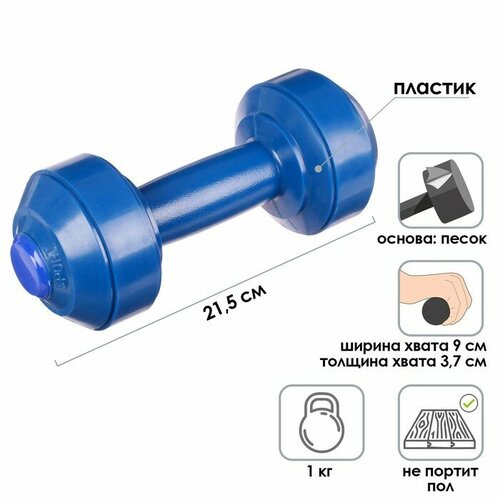 фото Гантели престиж 1,0 кг, 1 шт prestige sport