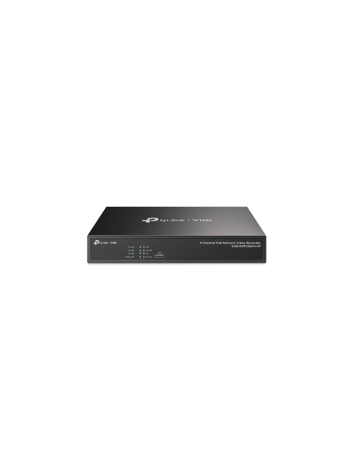 Видеорегистратор TP-LINK VIGI NVR1004H-4P 4-канальный сетевой видеорегистратор PoE