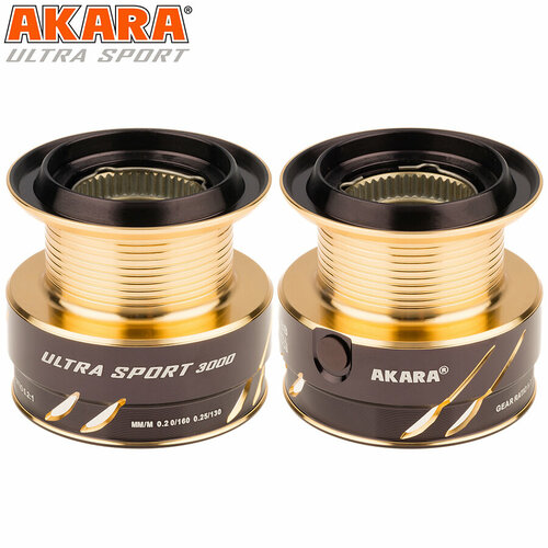 шпуля для катушки siweida golden в ассорт Шпуля Akara для катушки Ultra Sport 3000