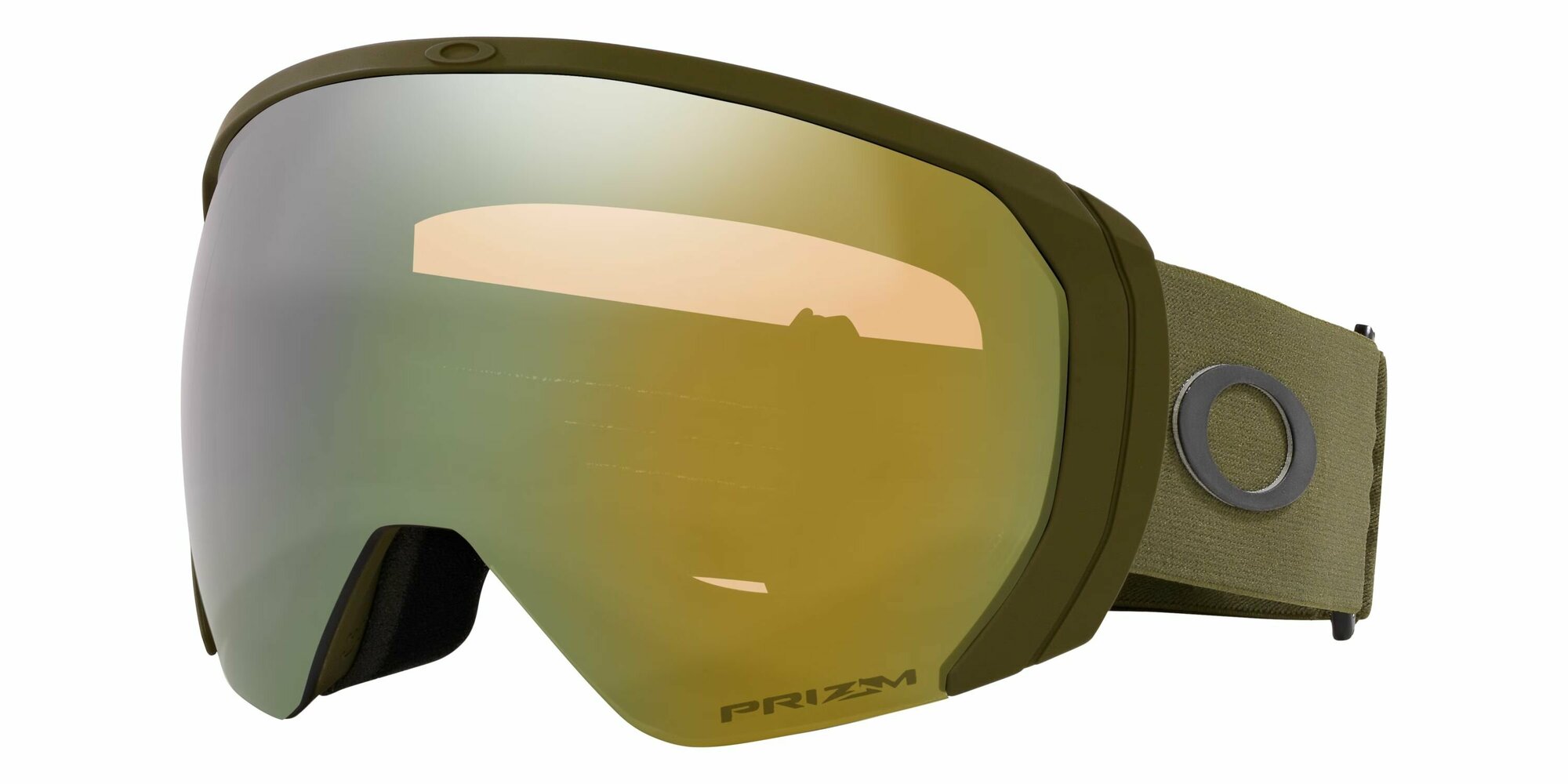 Маска горнолыжная OAKLEY FLIGHT PATH L 711066 Prizm sage gold iridium, зеленая, размер L