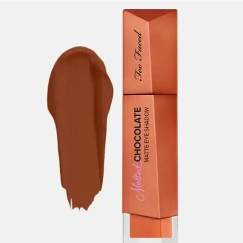 Too Faced melted matte chocolate тени для век, оттенок chocolate Chai.