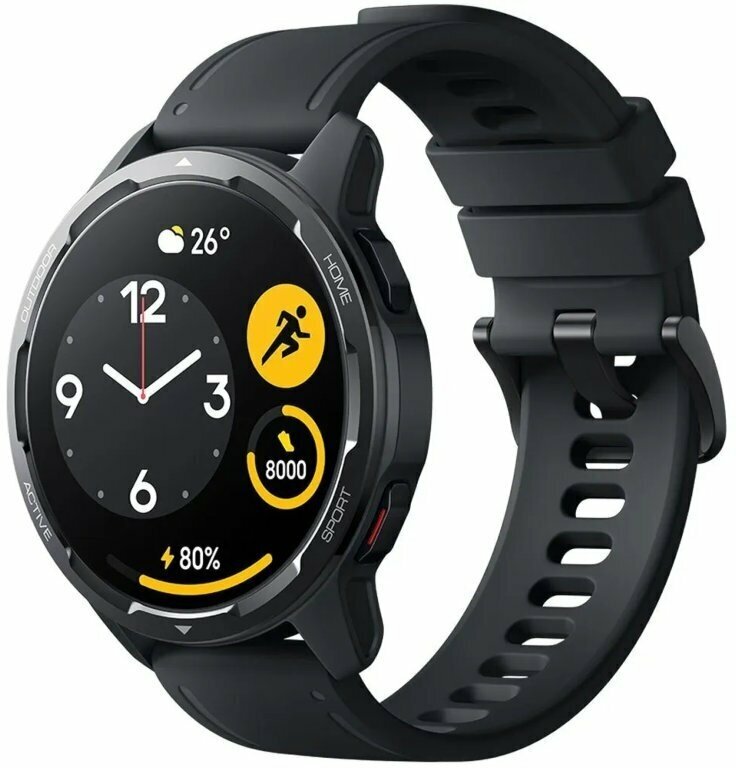 Xiaomi Умные часы Xiaomi Watch S1 Active 42 мм (Чёрный)