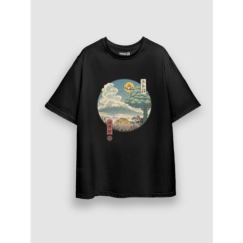 фото Футболка nakama, размер s-m, черный