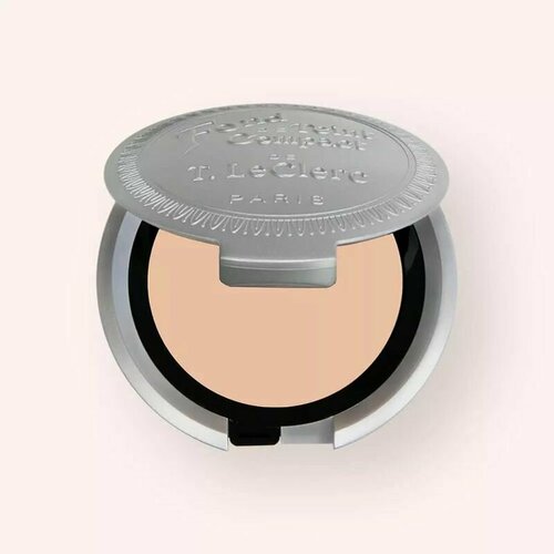 T. LeClerc пудра компактная Pressed Foundation (01 Chair Poudre)