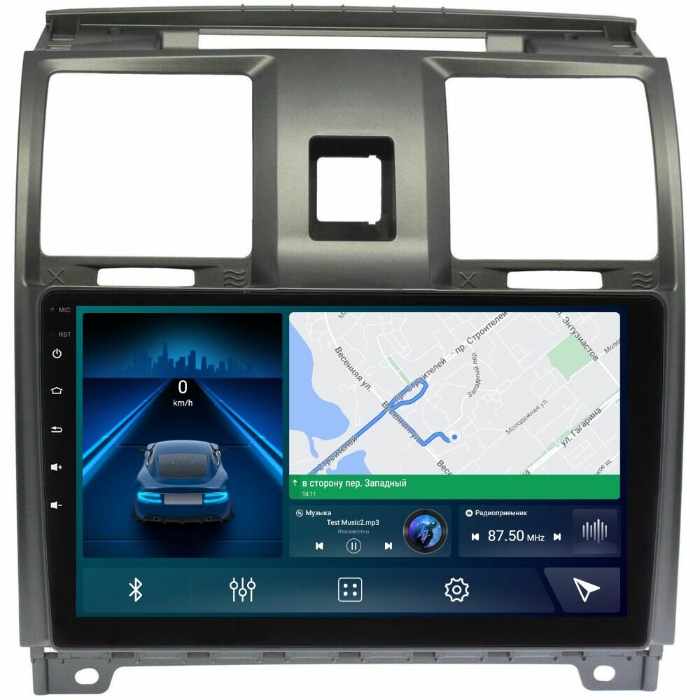 Магнитола CRS-300 УАЗ Патриот UAZ Patriot I 2012-2016 с Android 13, 4/32Gb память, 8 ядерный процессор, Carplay, DSP, 4G модем (Sim)