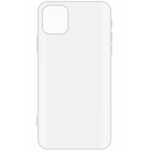 Накладка силикон LuxCase Protective Case для iPhone 13 Прозрачный чехол накладка luxcase protective case tpu 1 1 мм для realme c11 зеленый