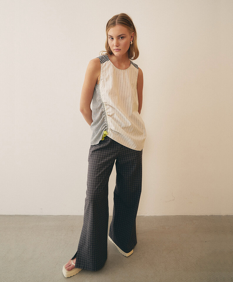 Брюки палаццо