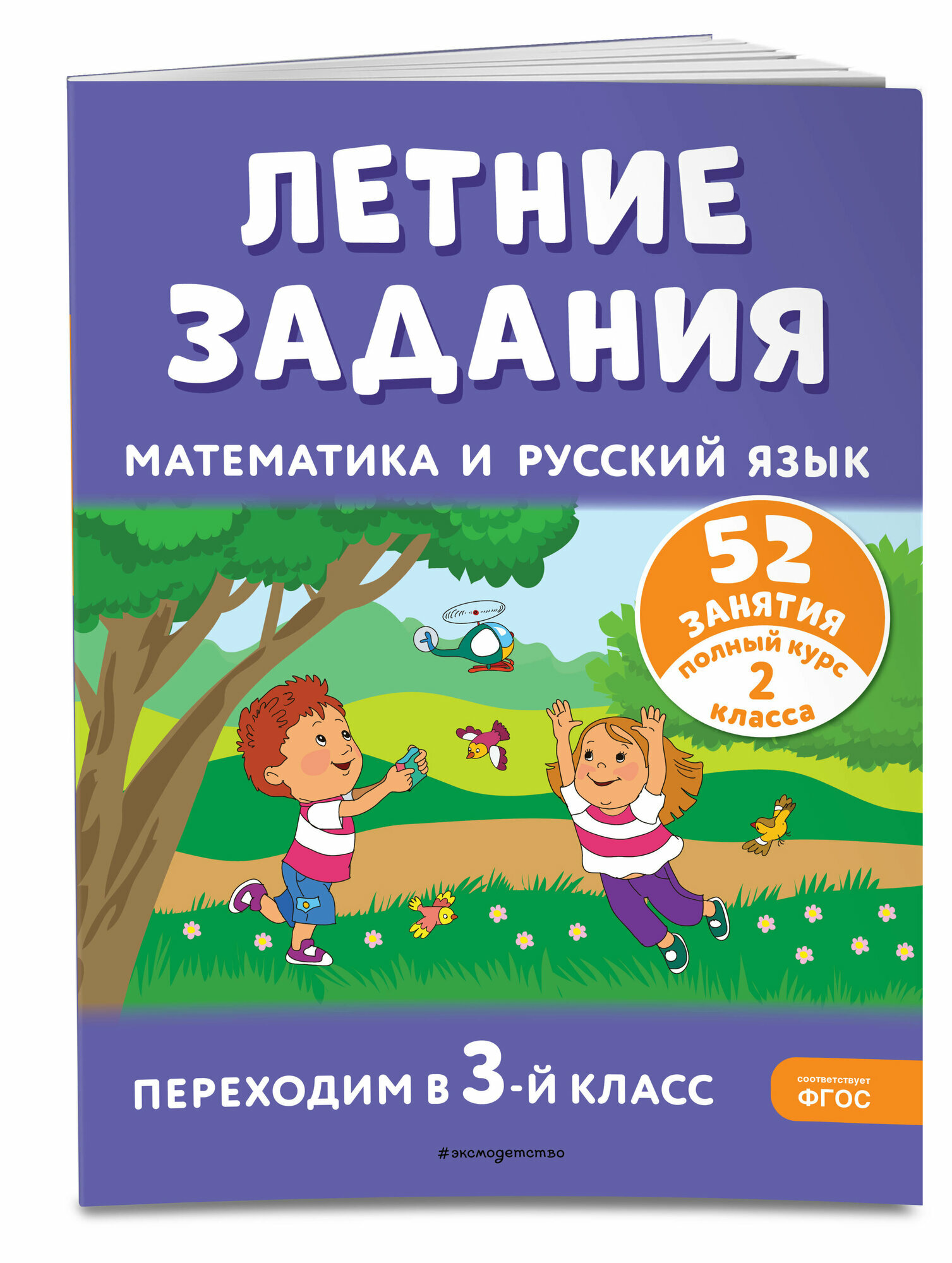 Мисаренко Г. Г, Мишакина Т. Л. Летние задания. Математика и русский язык. Переходим в 3-й класс. 52 занятия