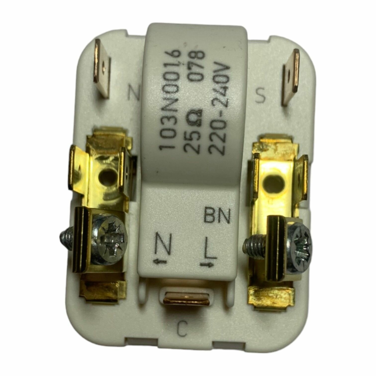 Пусковое реле компрессора 103N0016 (Danfoss) — фото 1