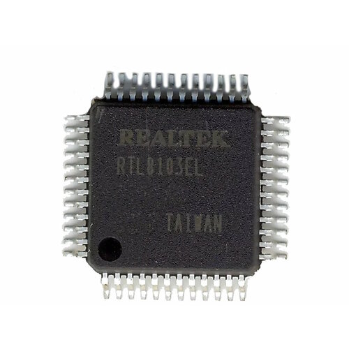 rtl8203 сетевой контроллер realtek qfp 128 новый Контроллер Realtek RTL8103EL