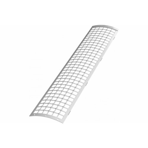 Технониколь ПВХ решетка желоба защиая (0,6 пог. м.), белый, шт. TN386161