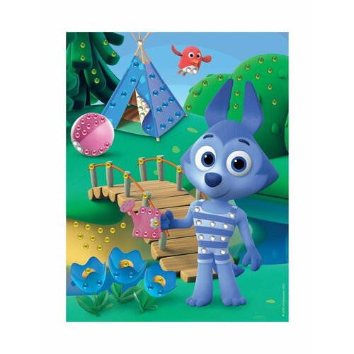 Аппликация Цветняшки Волчонок У ON TIME 45157 463₽