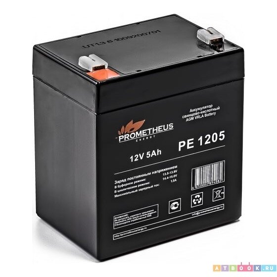 Prometheus energy АКБ Prometheus PE1205 (12V, 5Ah) НФ-00003153