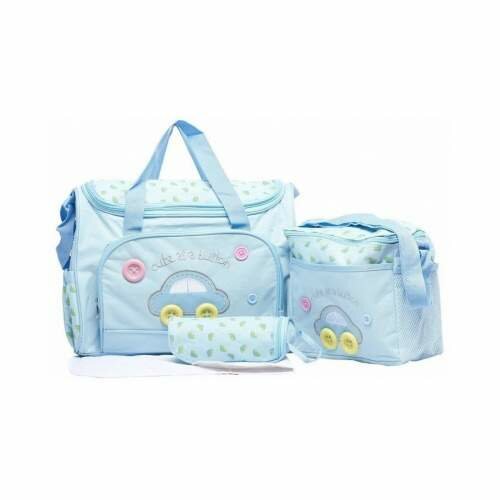 Комплект сумок для мамы "Cute as a Button", 3 шт, голубой