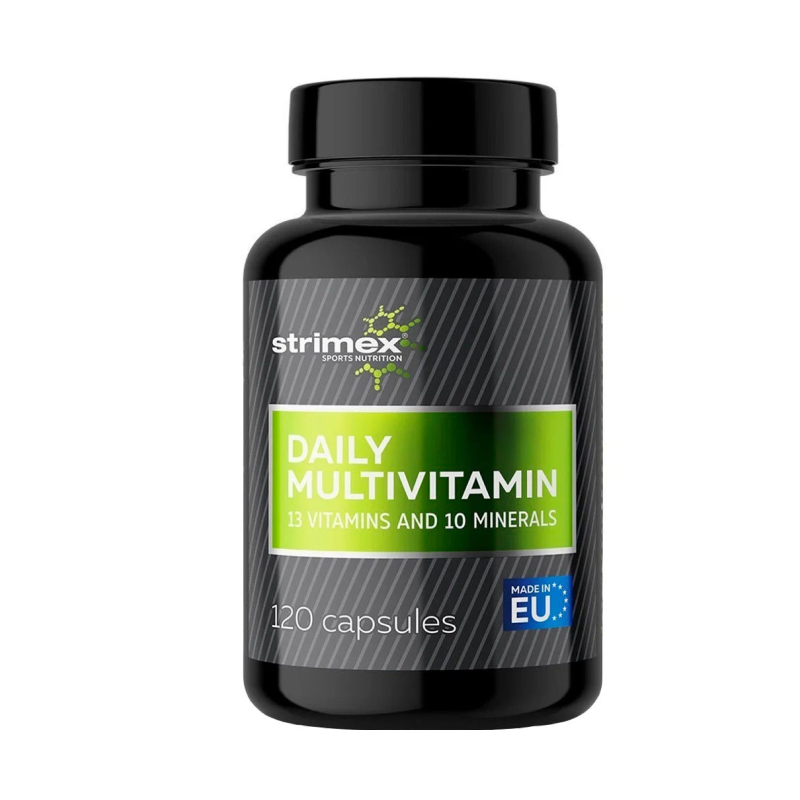 Витамины для женщин и мужчин Strimex Daily Multivitamin 120 капсул