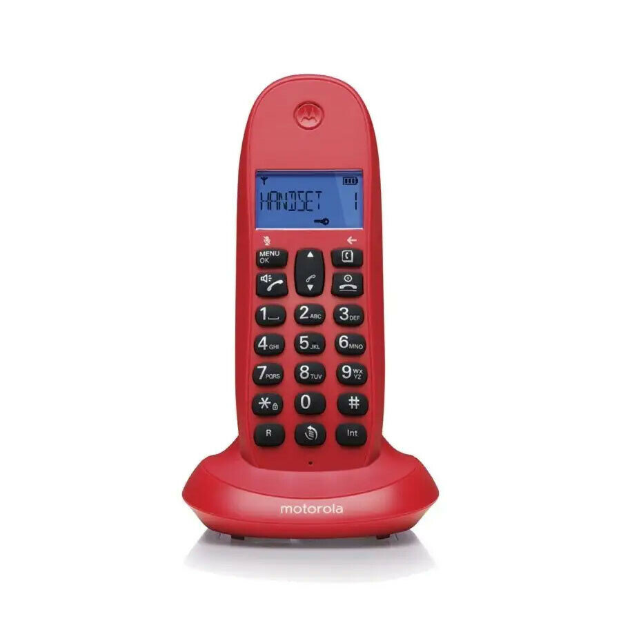 Радиотелефон Motorola Dect C1001LB+ красный
