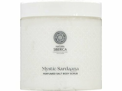 Парфюмированный солевой скраб для тела Natura Siberica Mystic Sardaana