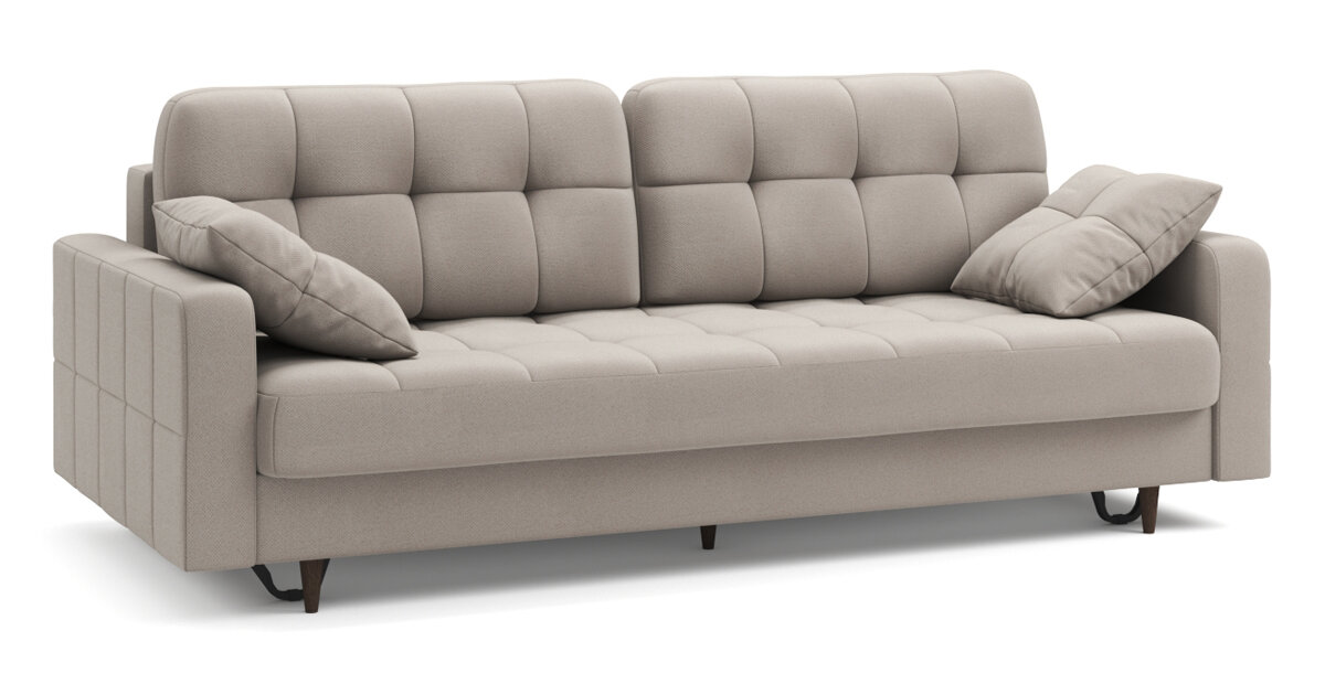 фото Прямой диван Цвет Диванов Стокгольм NEXT 22 227 прямой Светло-коричневый