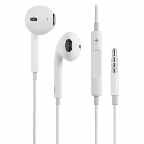 Проводные наушники вакуумные с микрофоном Hoco M1 длина 12 метра белые OR 550₽