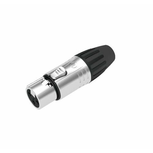 Seetronic SCMF3 Кабельный разъём XLR мама, 3-контактный. Хромированный корпус