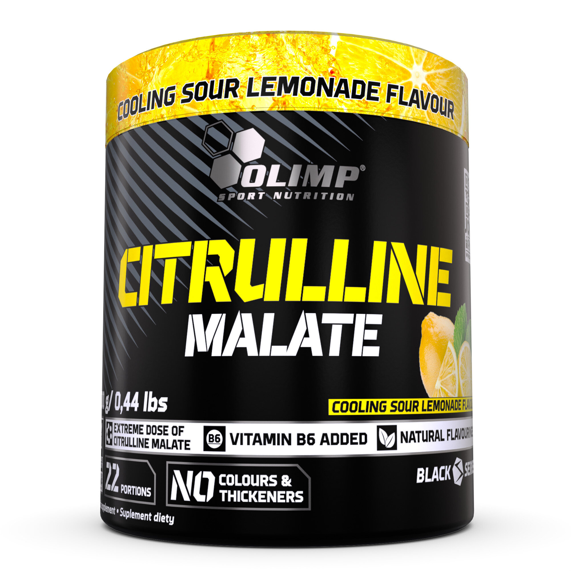 Olimp, Citrulline Malate, 200 г, Лимонад